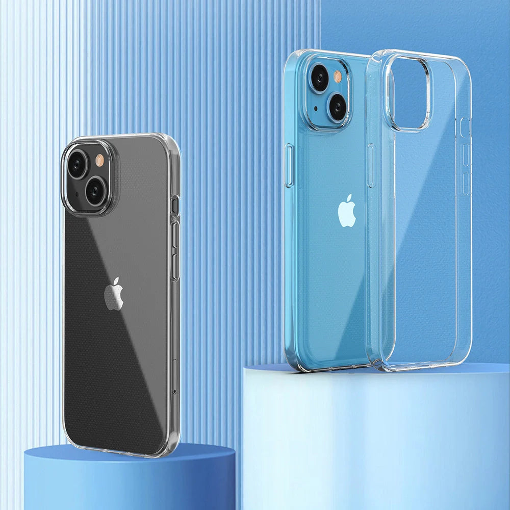 Capa Ultra Clear em Silicone para iPhone 15 Transparente