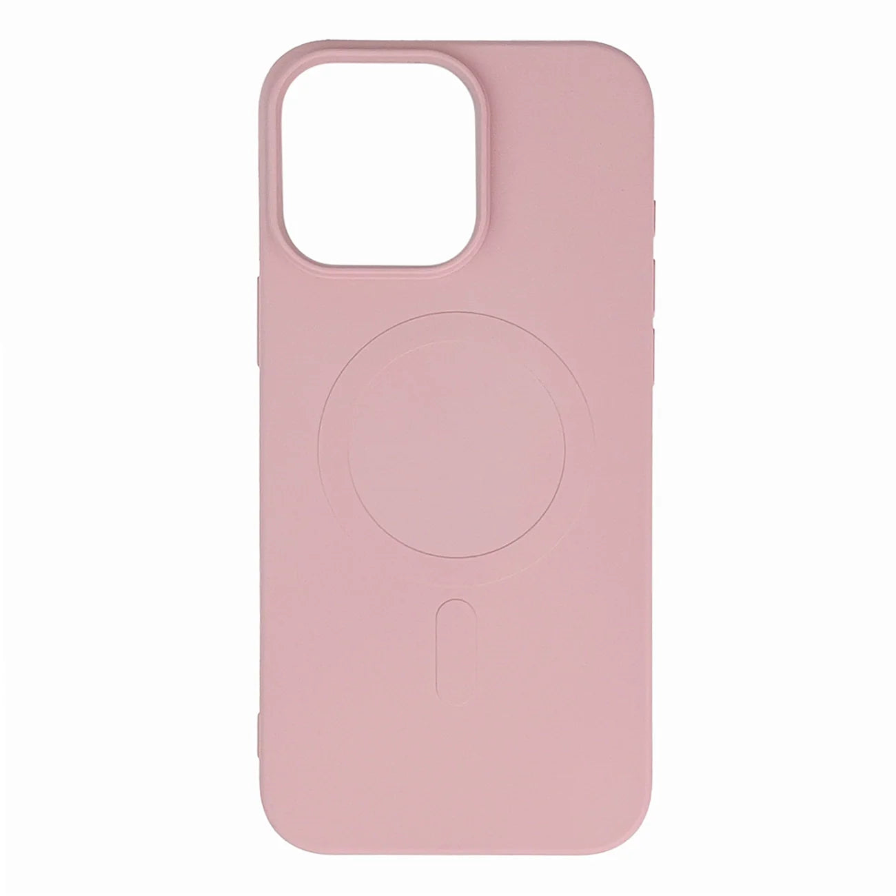 Capa de silicone com MagSafe para iPhone 16 Pro Max Rosa