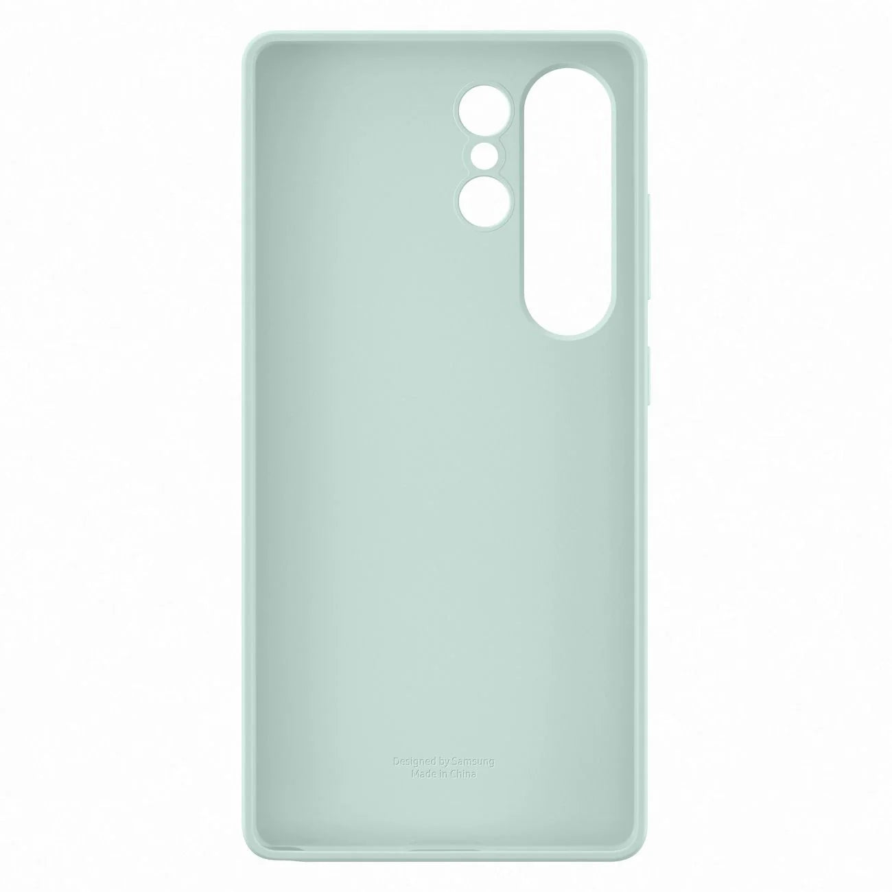Capa de Silicone Oficial Samsung Galaxy S25 Ultra Verde Menta