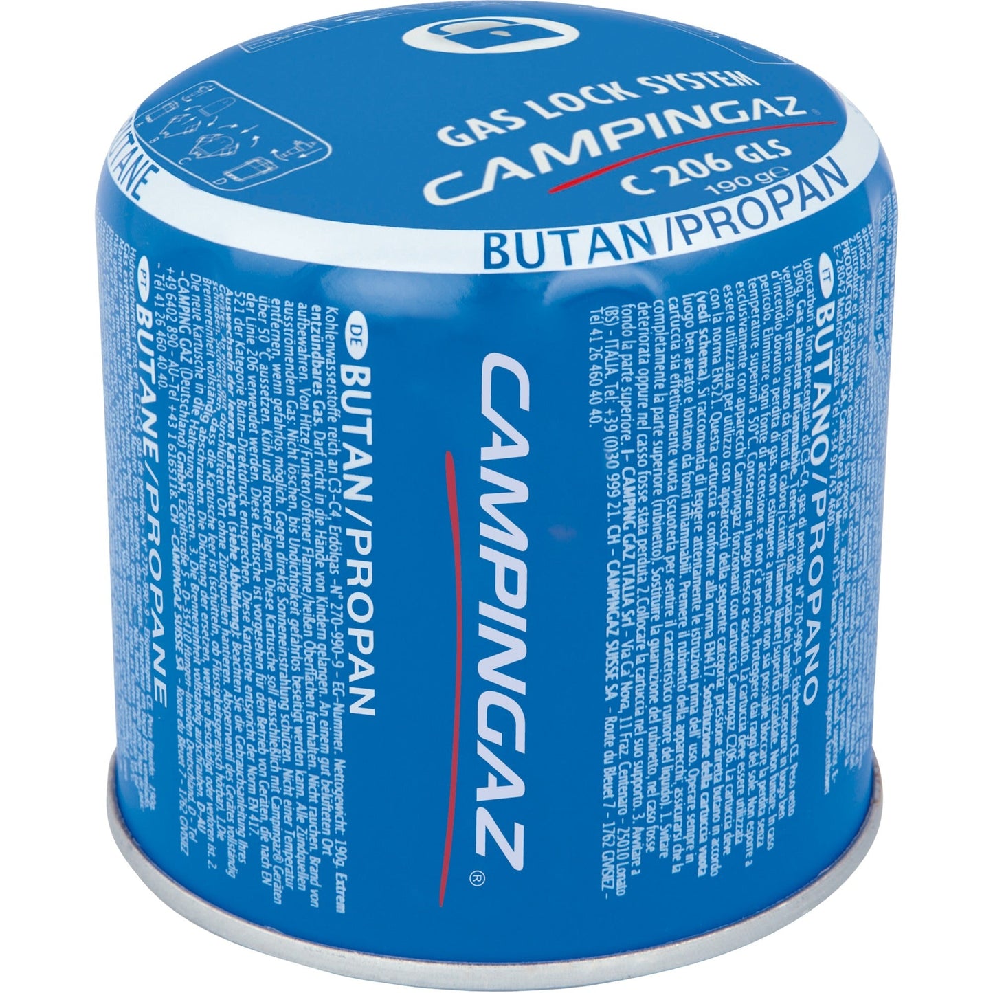 Botija de Gás perfurável para fogão de campismo C206 GLS Campingaz