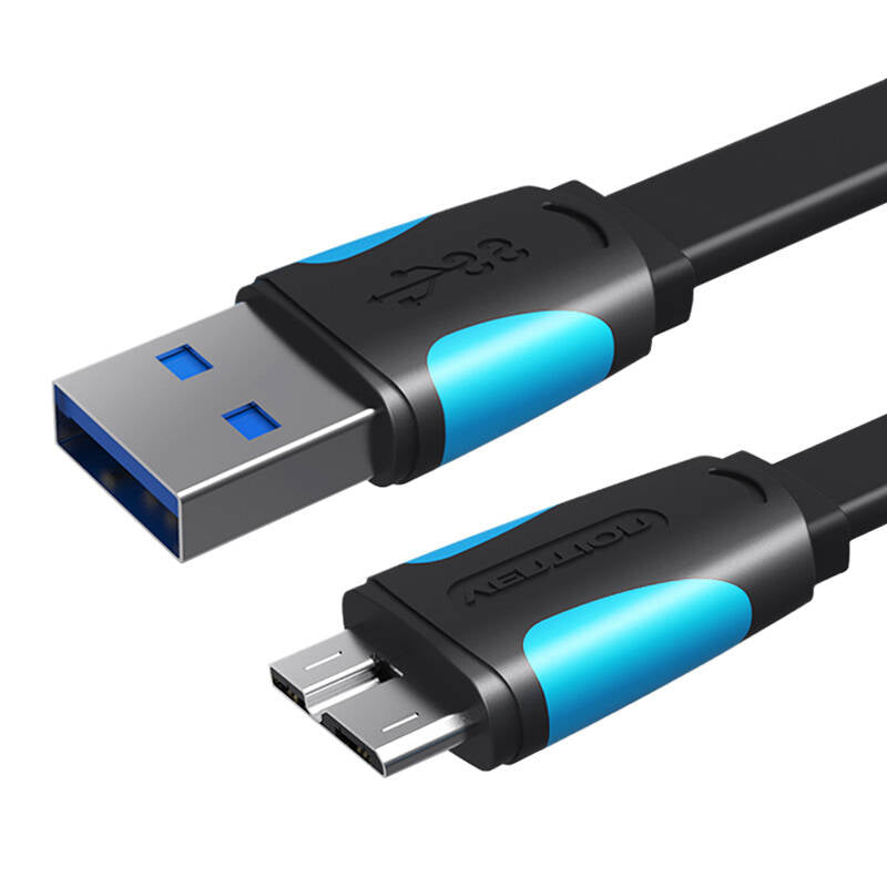 Cabo Flat USB 3.0 para USB Micro-B 0.5m Vention VEN-CAB_VAS-A12-B050