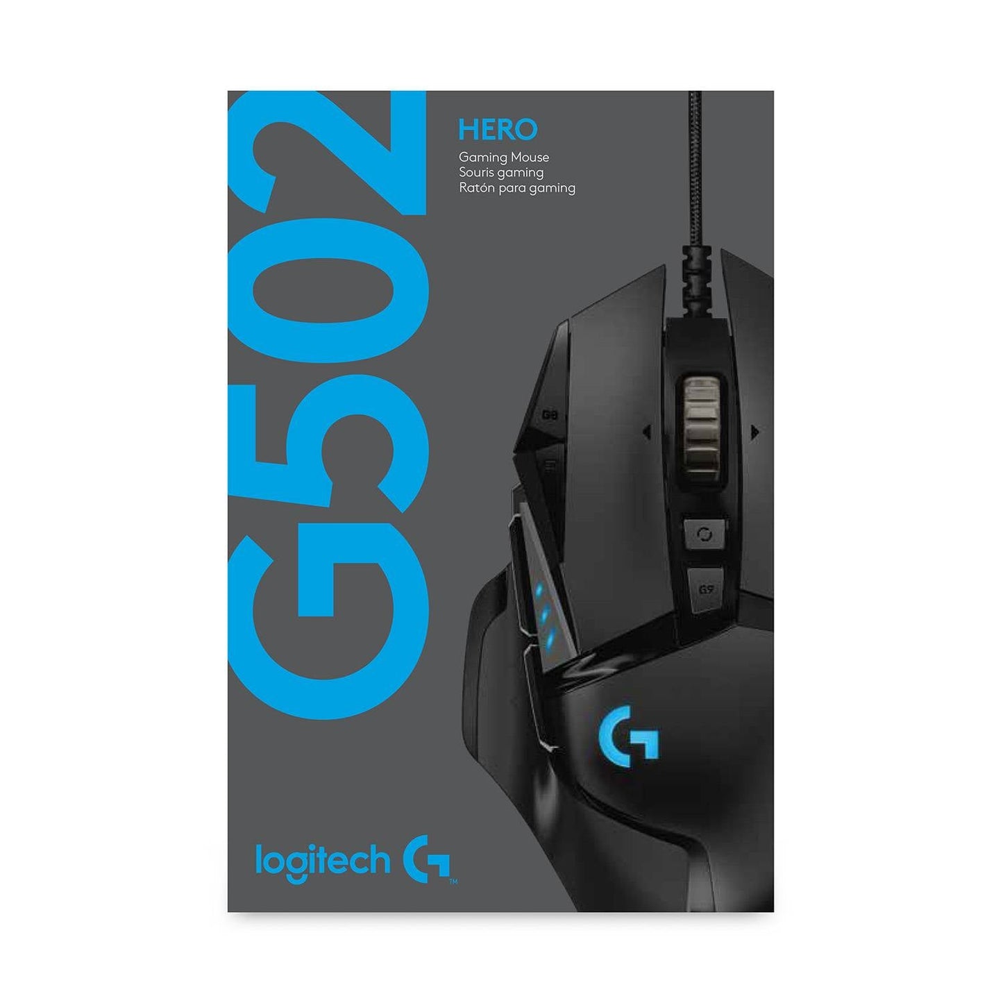 Rato Logitech G Series G502 Hero Gaming / 25600 DPI / Preto