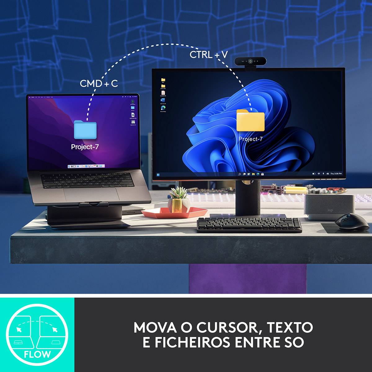 Rato Óptico Logitech MX Master 3s Wireless/Bluetooth 8000DPI Graphite