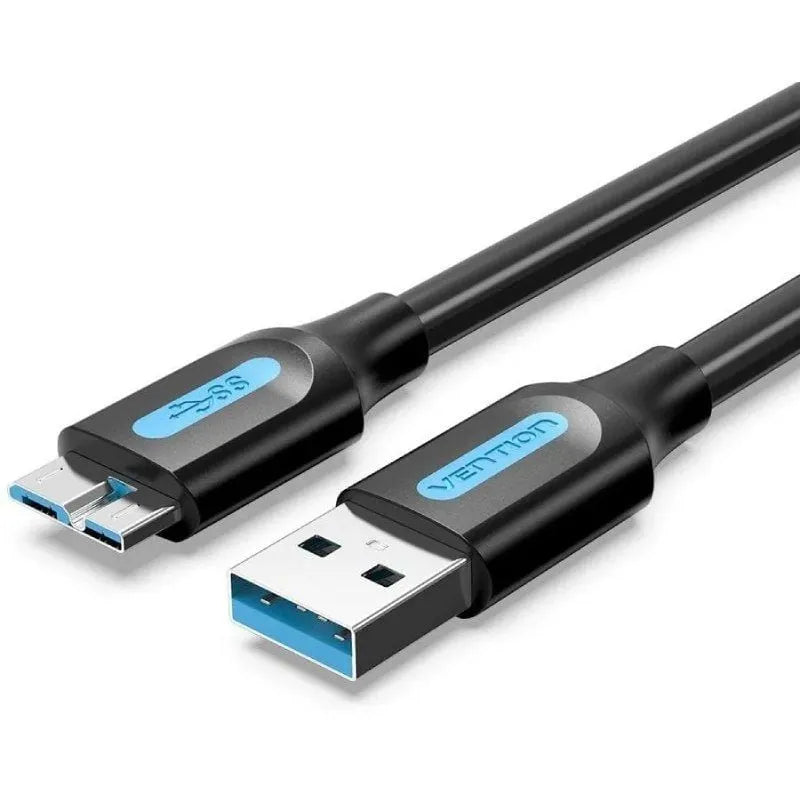 Cabo USB-A 3.0 para USB Micro-B 1m 10W 5Gbps Vention COPBF