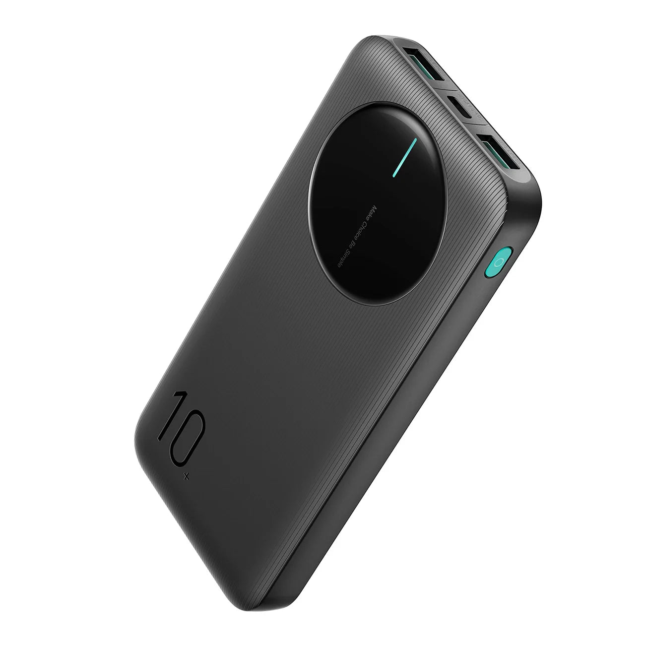 Powerbank Joyroom JR-PBF12 10000mAh 2.4A 2x USB-A 1x USB-C Preta