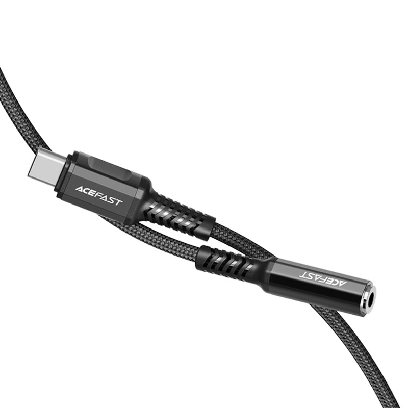 Adaptador USB-C para mini jack 3,5mm Acefast C1-07 18cm