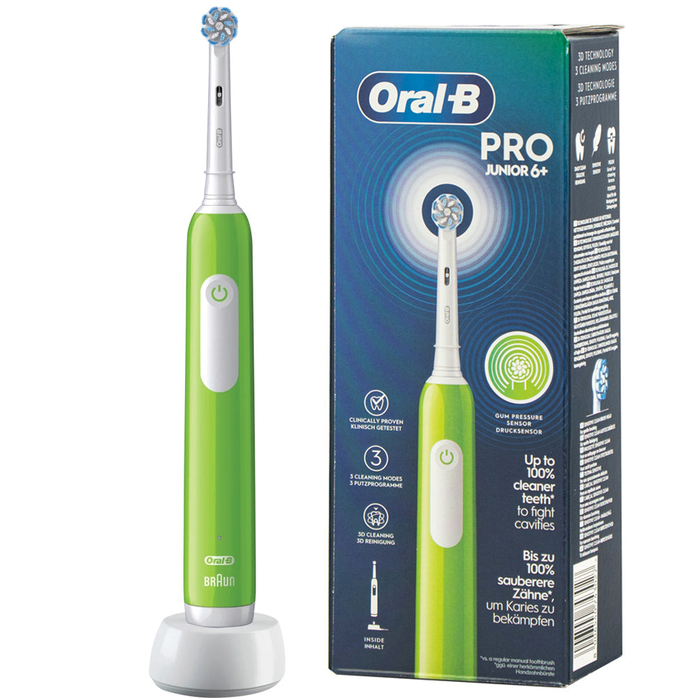 Escova de Dentes Elétrica Oral-B Junior 8006540743027 / Verde