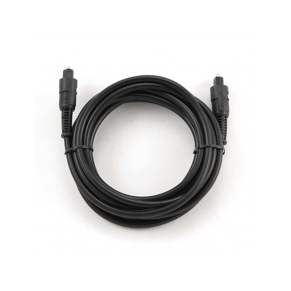 Cabo Toslink Ótico Gembird 2m CC-OPT-2M Preto