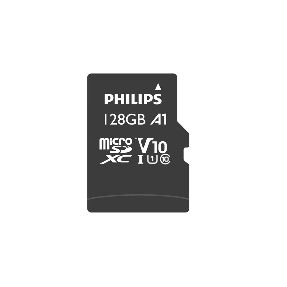 Philips Cartão Memória MicroSDXC Card 128GB Class 10 UHS-I U1 + Ad - FM12MP45B/00