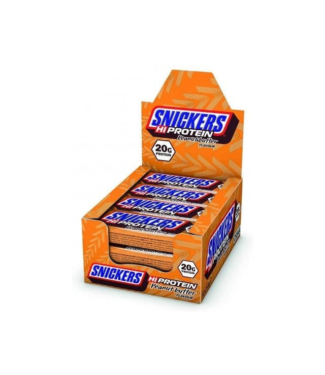 Barra Proteína Snickers Hi-Protein (Manteiga de Amendoim)