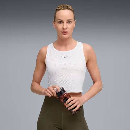 Puma X Hyrox Crop Manga Cava W