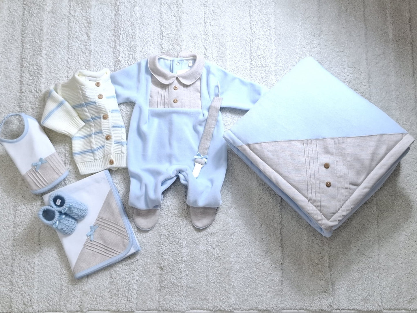 Conjunto em Malha 5 Peças para Bebé