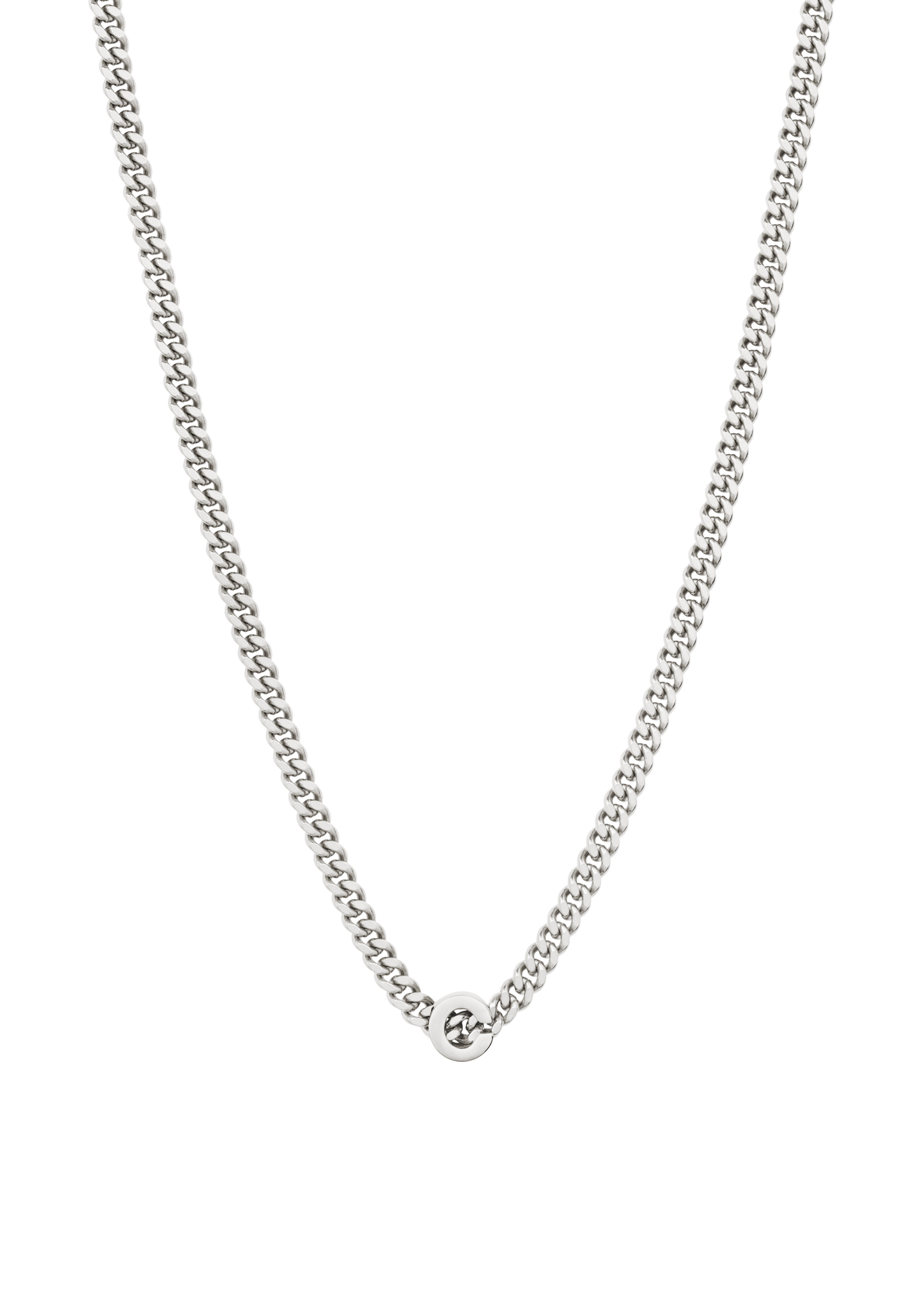 alphabet necklace with pendant C