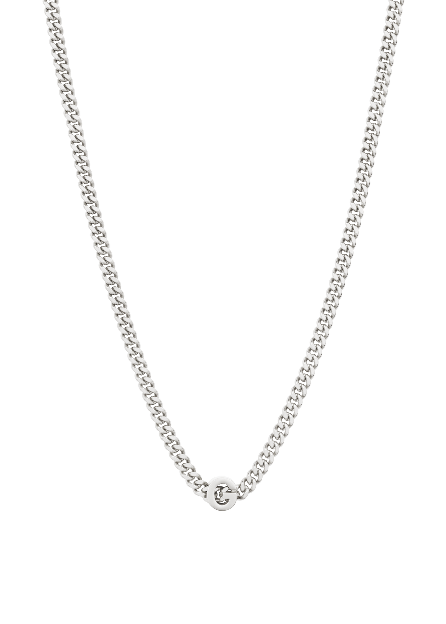 alphabet necklace with pendant G