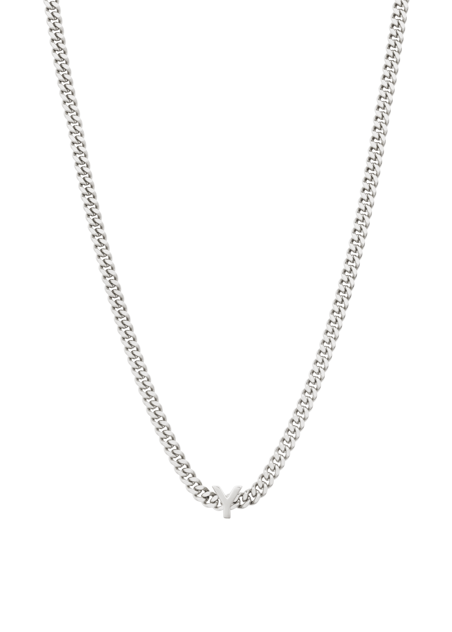alphabet necklace with pendant Y