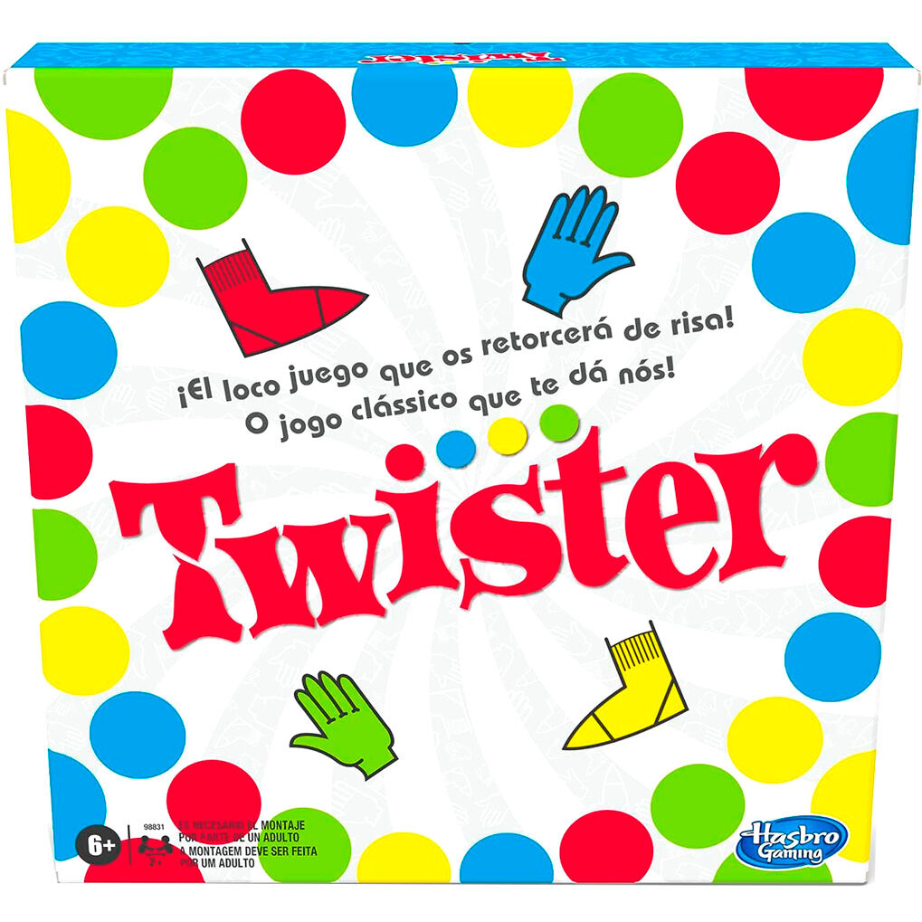 Juego Twister Hasbro / Diversão em Cores