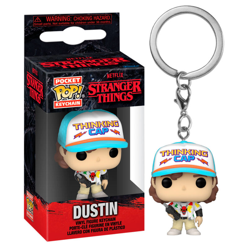 Llavero Pocket POP Funko / Stranger Things Dustin