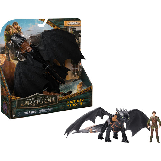 Spin Master How to Train Your Dragon Toothless & Hiccup Action Figure