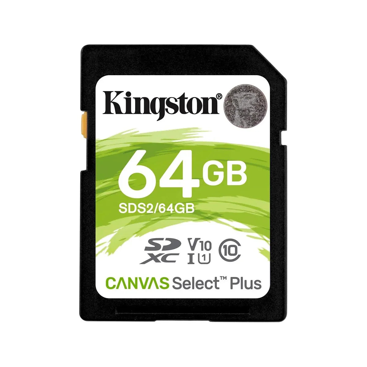 Cartão de Memoria Kingston CANVAS Select Plus 64GB SD XC/ 100MBs