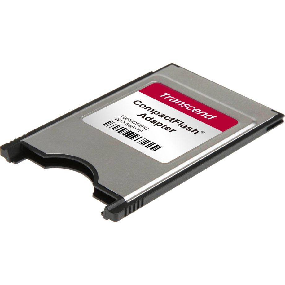 Adaptador TRANSCEND Compact Flash (Type I) para PCMCIA Card