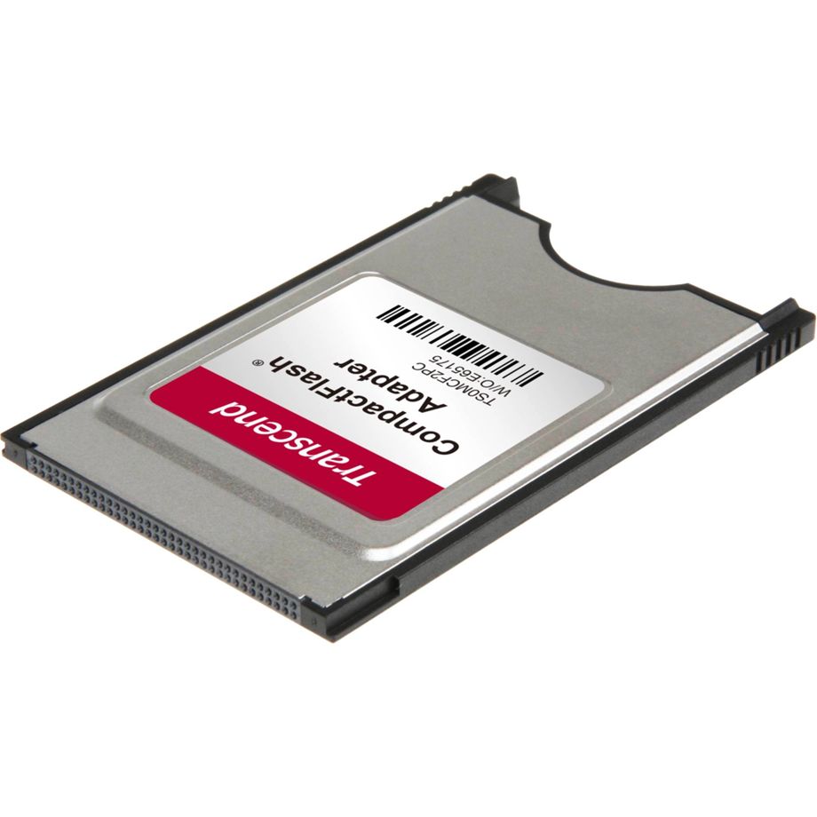 Adaptador TRANSCEND Compact Flash (Type I) para PCMCIA Card