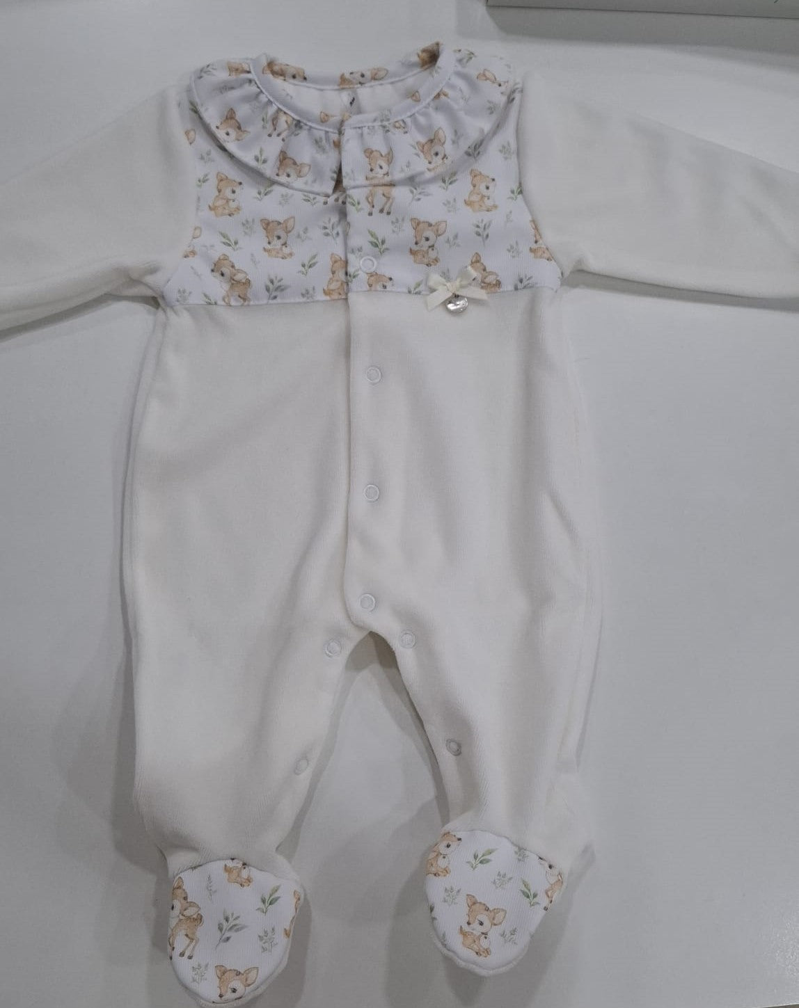 Babygrow em Veludo para Bebé