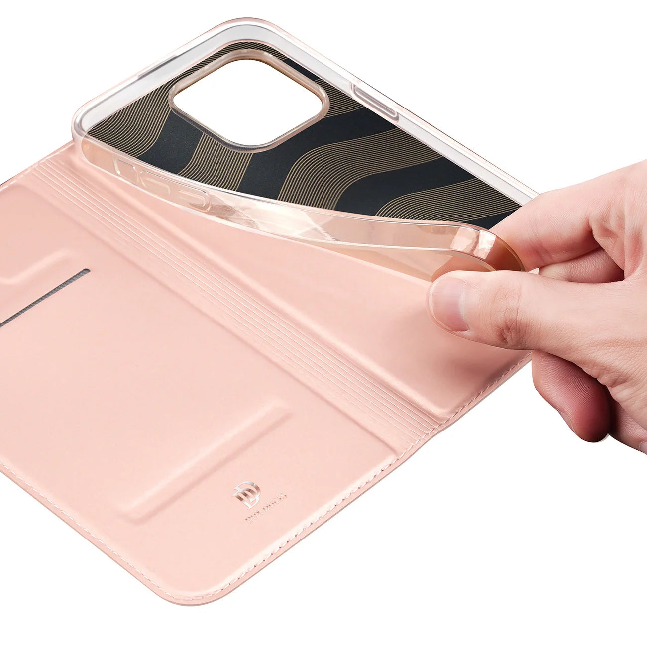 Capa Flip DUX DUCIS  para iPhone 14 Pro Rosa