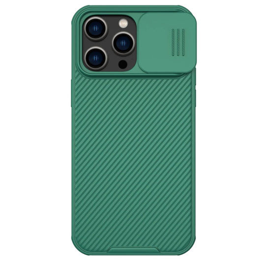 Capa NILLKIN CamShield Pro para iPhone 14 Pro Max Verde