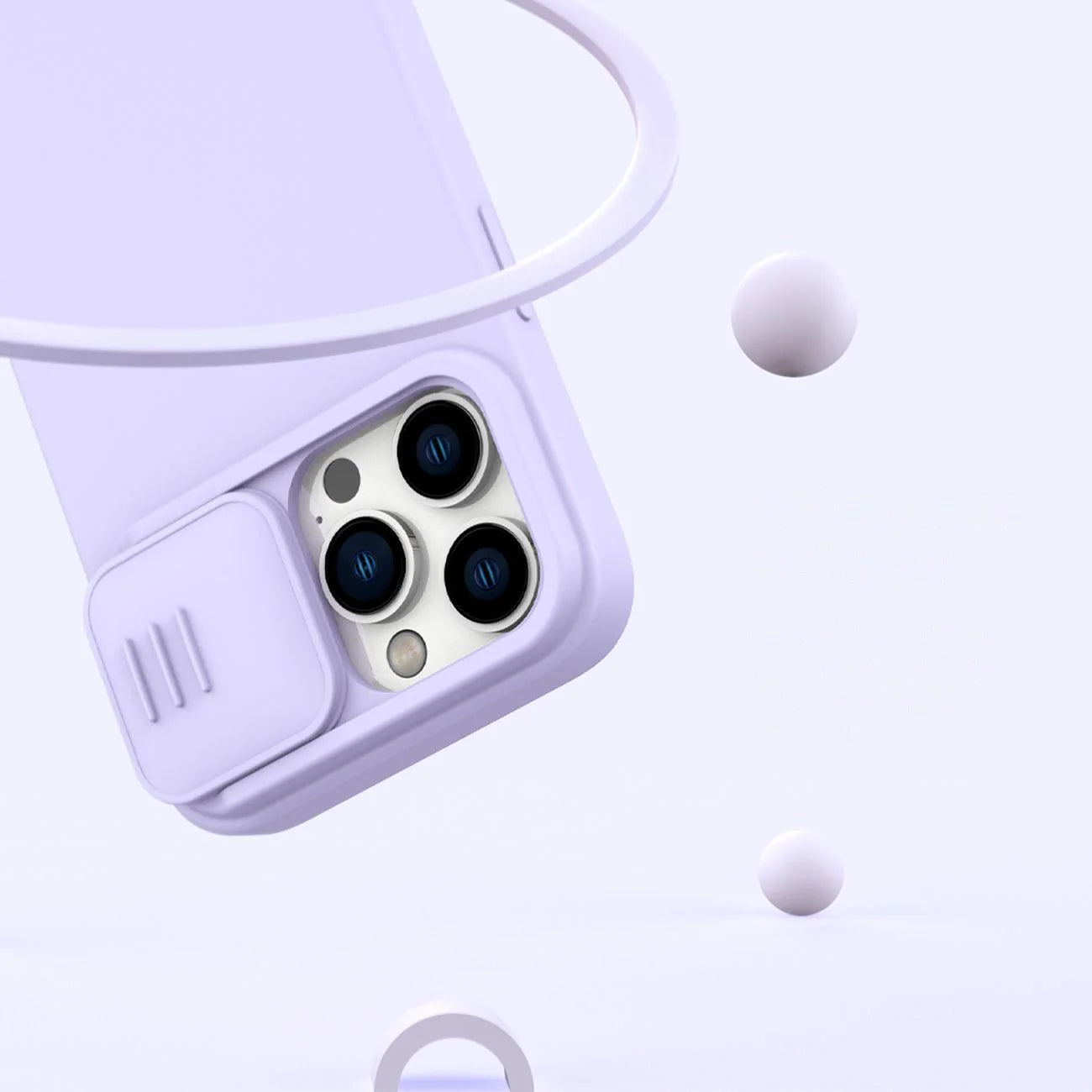 Capa Nillkin CamShield MagSafe com Protetor de Câmera para iPhone 14 Pro Max Azul