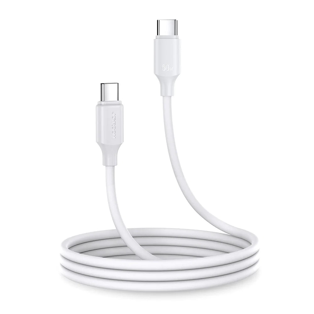 Joyroom Cabo USB-C para USB-C 480Mb / S 60W / 1M / Branco