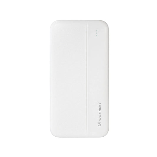Wozinsky Powerbank Li-Po 10000mAh 2 x USB Branco (WPBWE1)