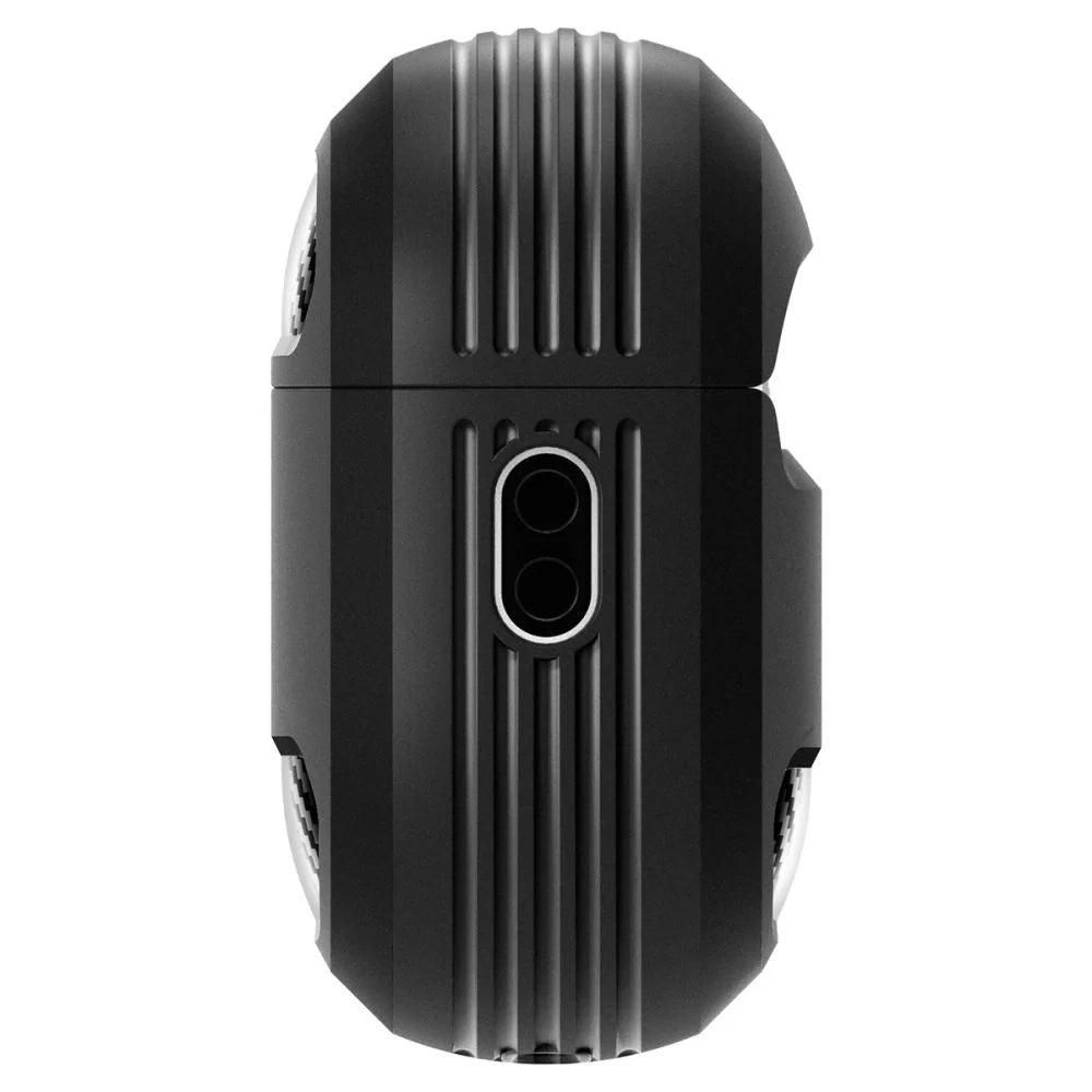 Capa Rugged Armor Spigen para Apple AirPods Pro 1 / 2 Preto Matte