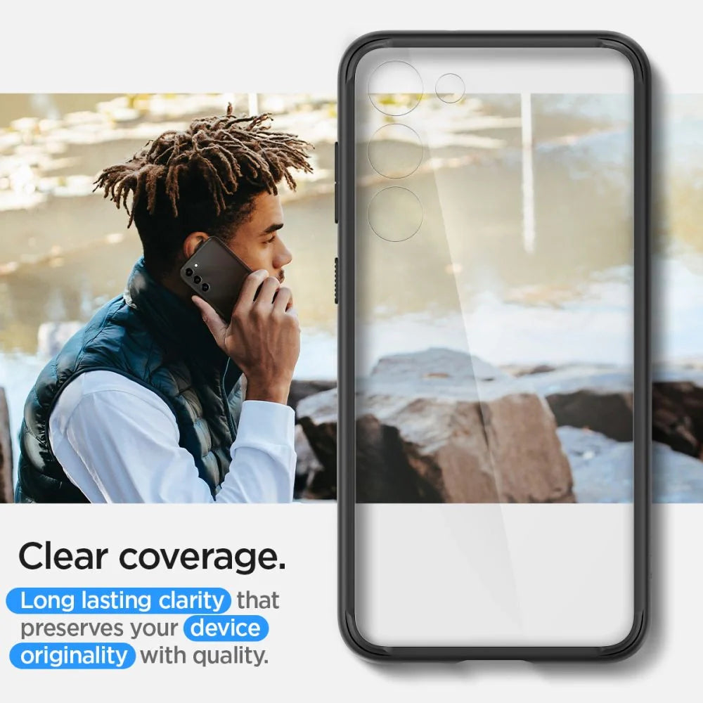 Capa Spigen Premium Galaxy S23 Ultra Hybrid Matte Black