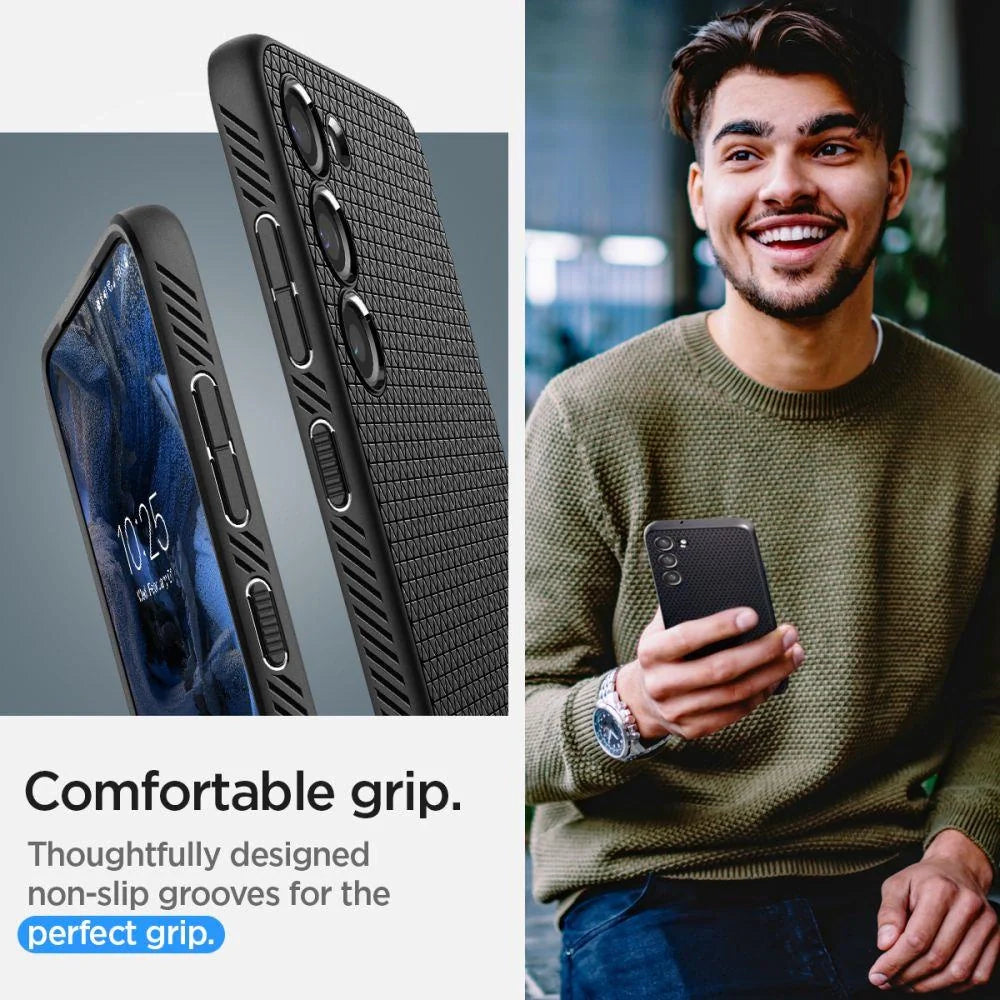 Capa Spigen Air Case para Samsung Galaxy S23+ Preta