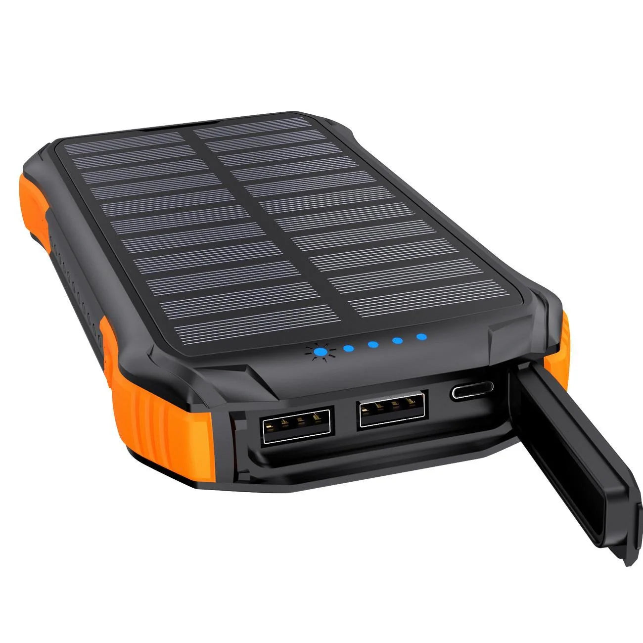Power Bank Solar 10000mAh Qi Carregamento Wireless 5W Choetech B659