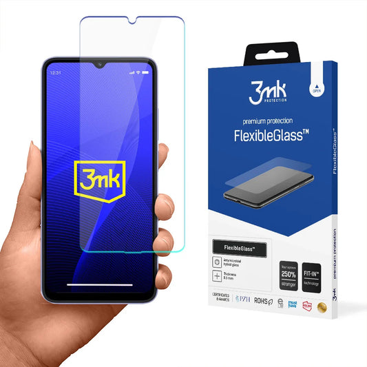 Película Protetora 3mk para Smartphone Xiaomi Redmi 12C / FlexibleGlass™