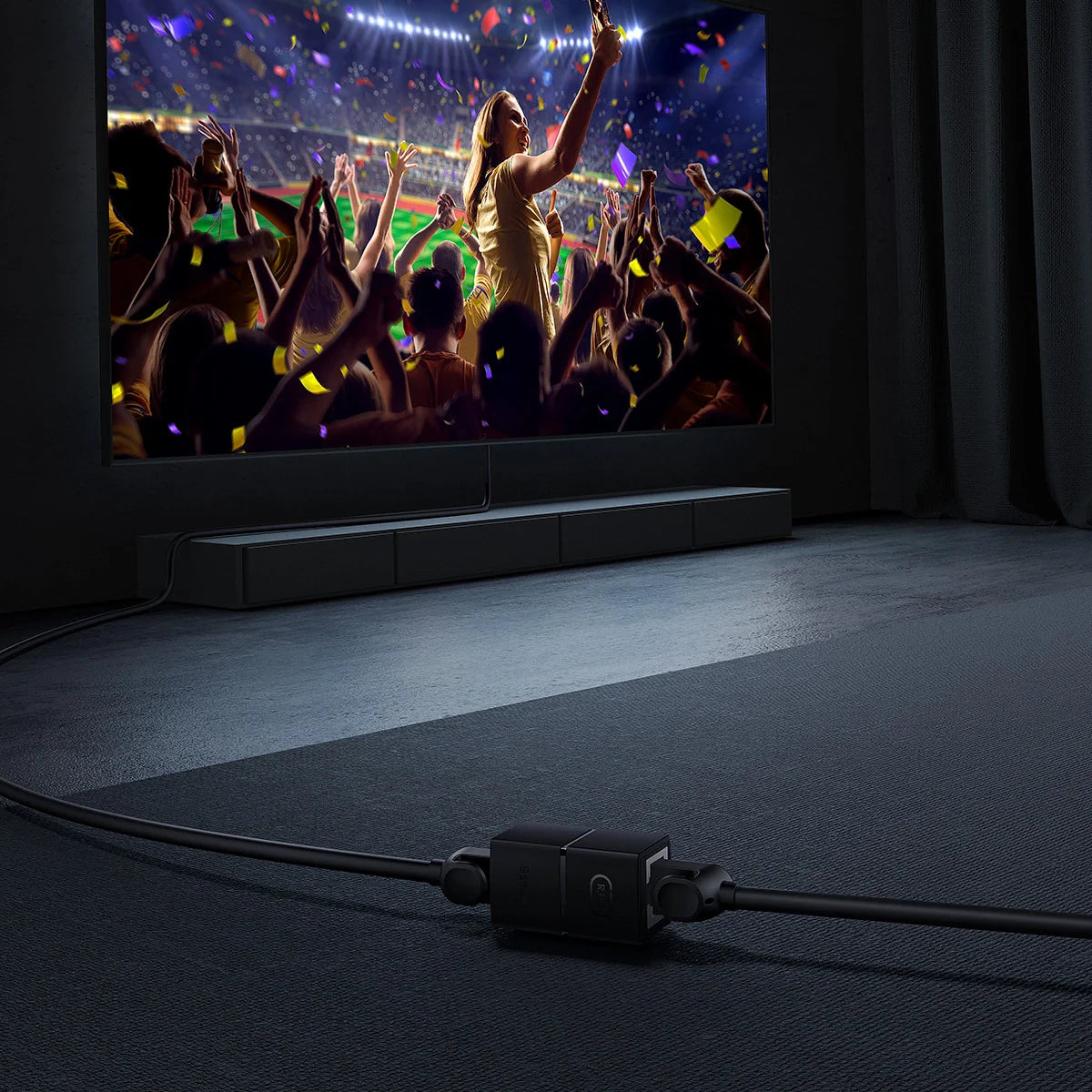 Conector RJ-45 Baseus Premium Preto | Ligação de Rede Estável e Profissional