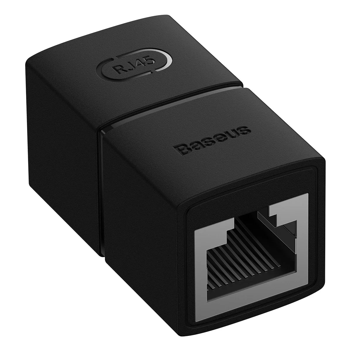 Conector RJ-45 Baseus Premium Preto | Ligação de Rede Estável e Profissional