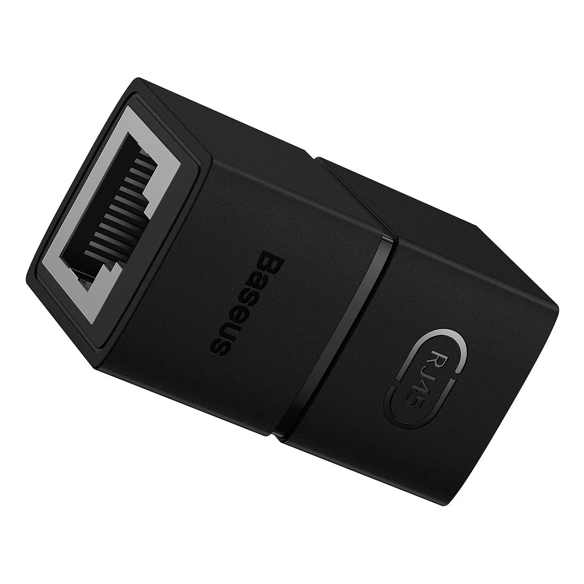 Conector RJ-45 Baseus Premium Preto | Ligação de Rede Estável e Profissional