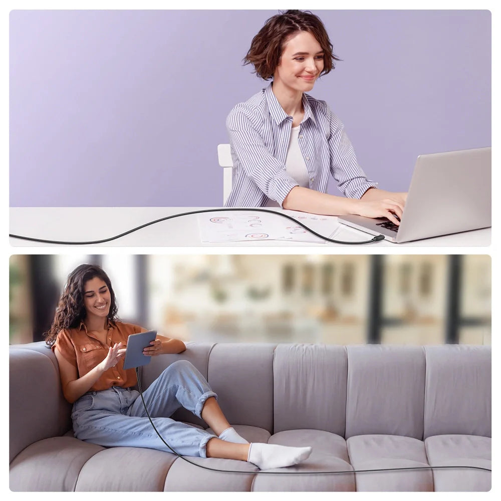 Cabo USB-A para Lightning 2.4A 2m Joyroom Multi-Color Series A14