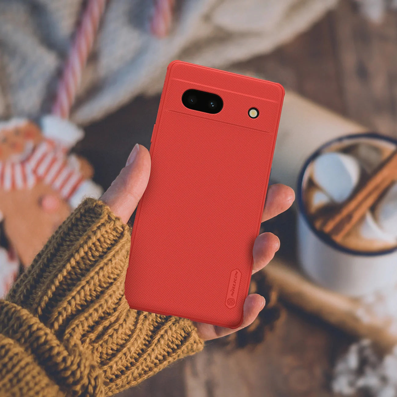 Capa Super Frosted Shield Pro Google Pixel 7a Nillkin Preta