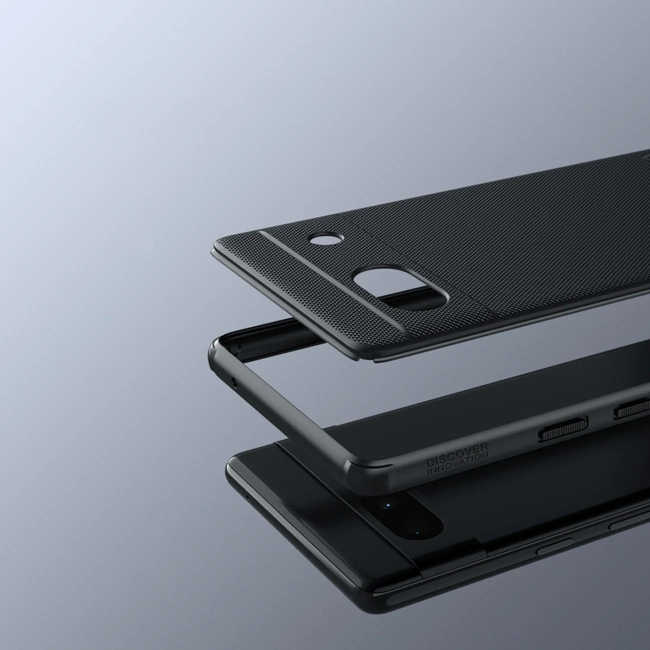 Capa Super Frosted Shield Pro Google Pixel 7a Nillkin Preta