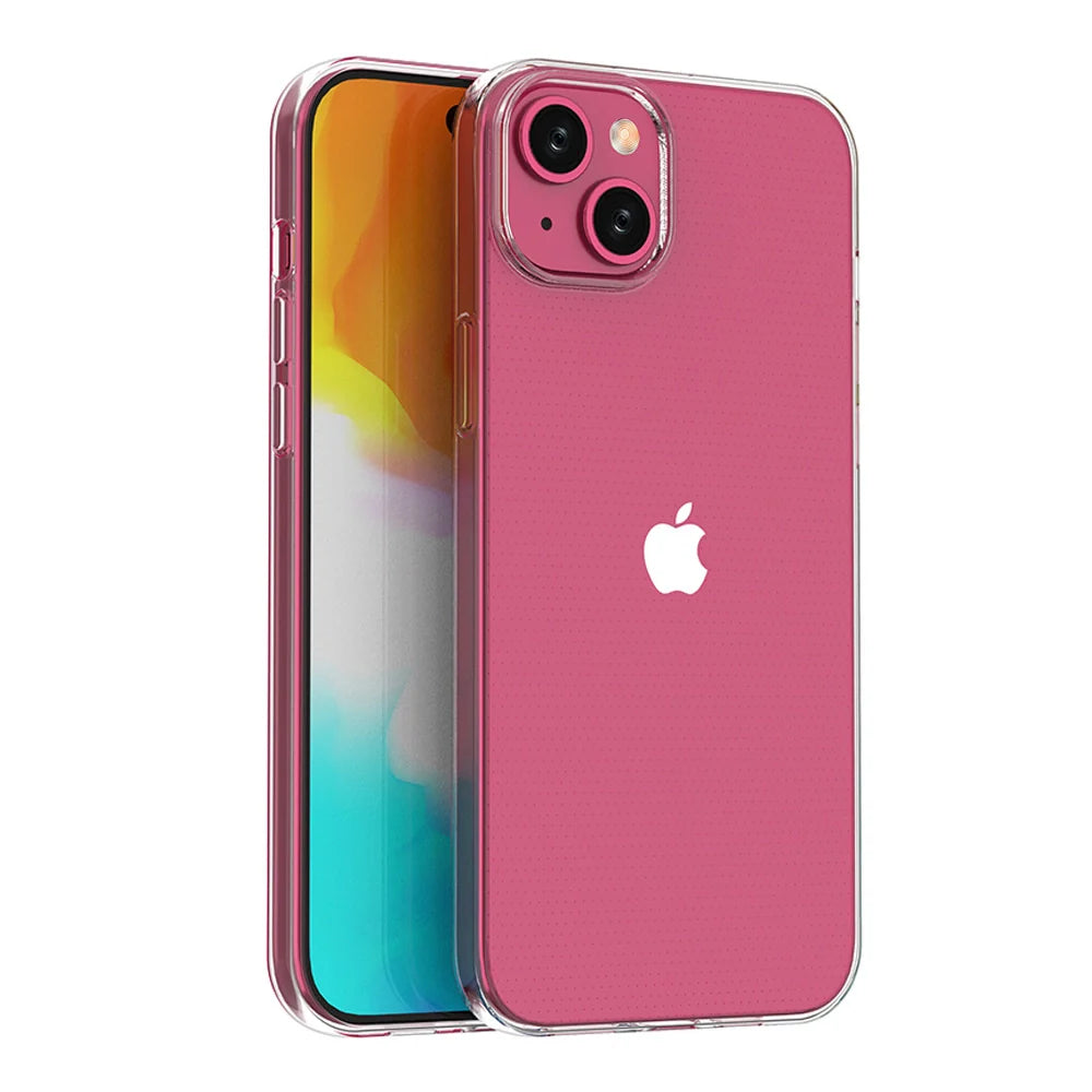 Capa Ultra Clear para iPhone 15 Plus Transparente