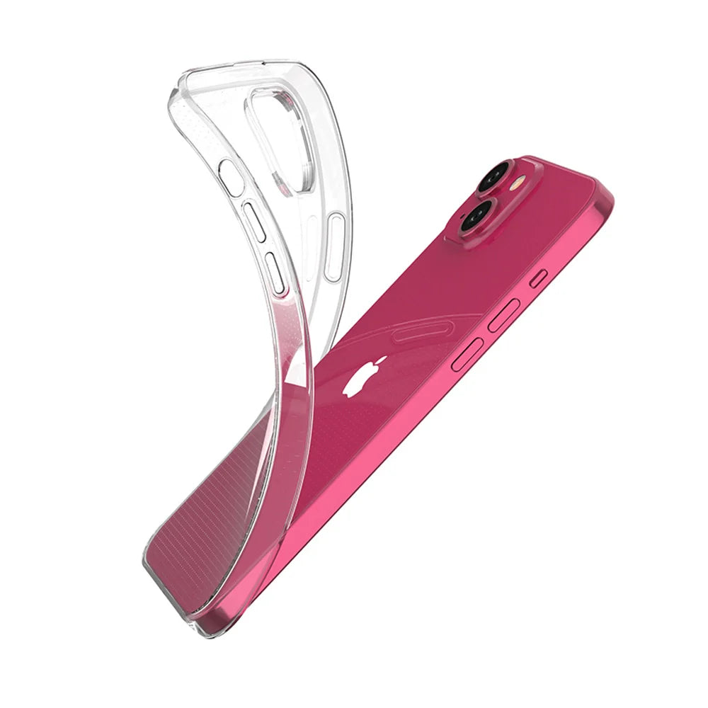 Capa Ultra Clear para iPhone 15 Plus Transparente