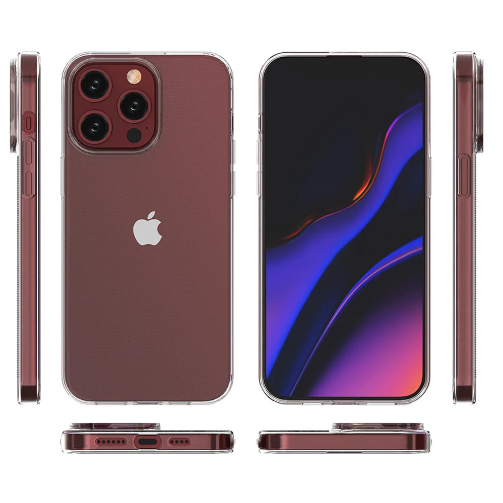 Capa Ultra Clear para iPhone 15 Pro Max Transparente