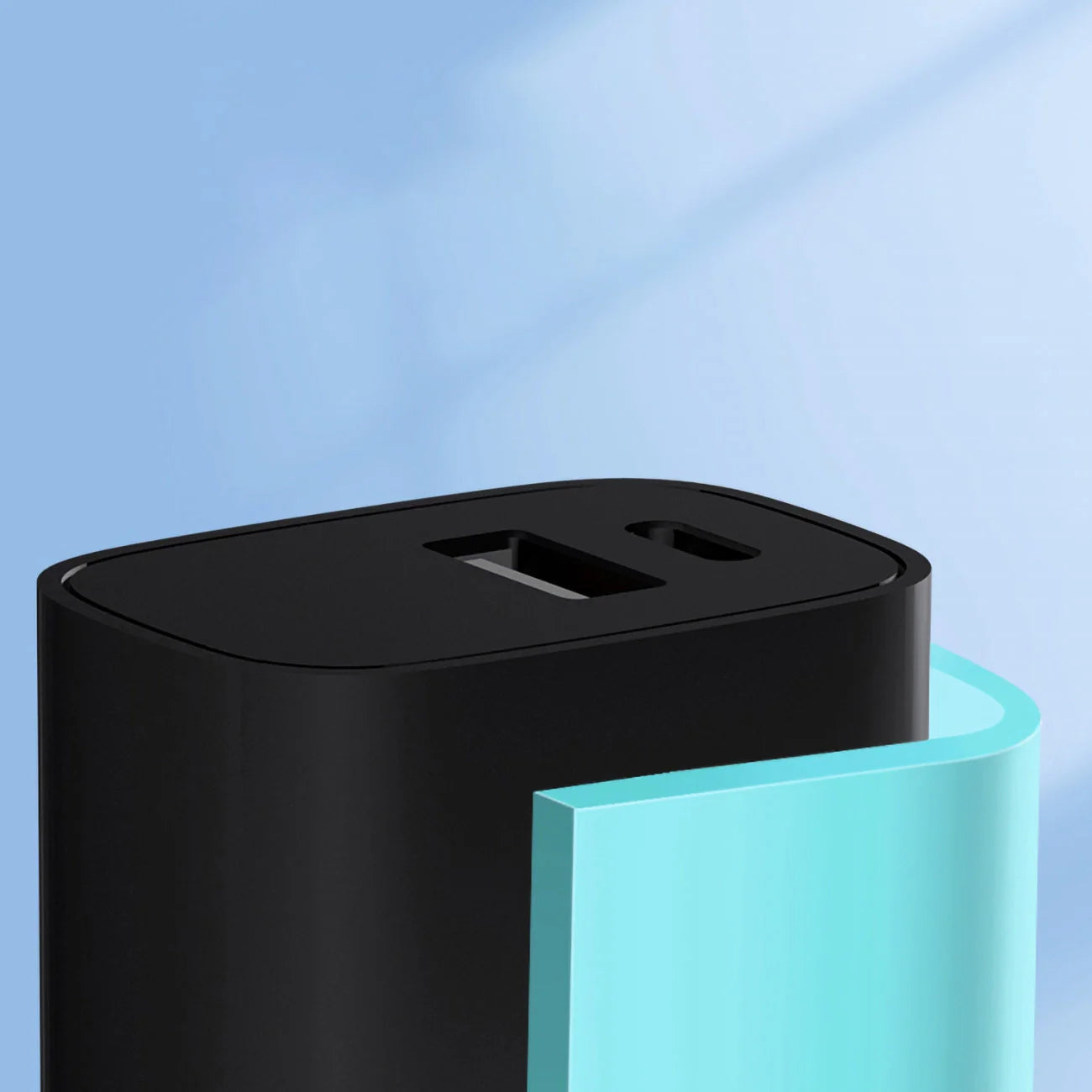 Wozinsky WGWCB Carregador de Parede USB-A USB-C 20W / Preto