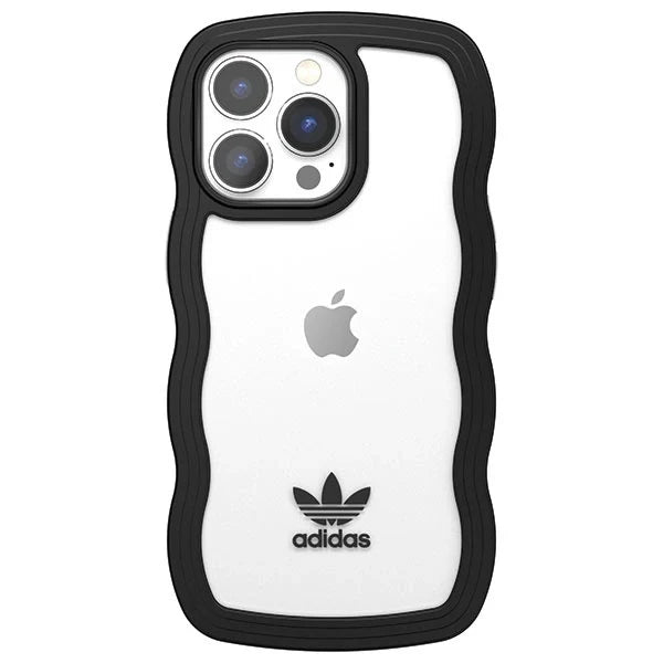 Capa Adidas OR Wavy Preta e Transparente para iPhone 13 Pro