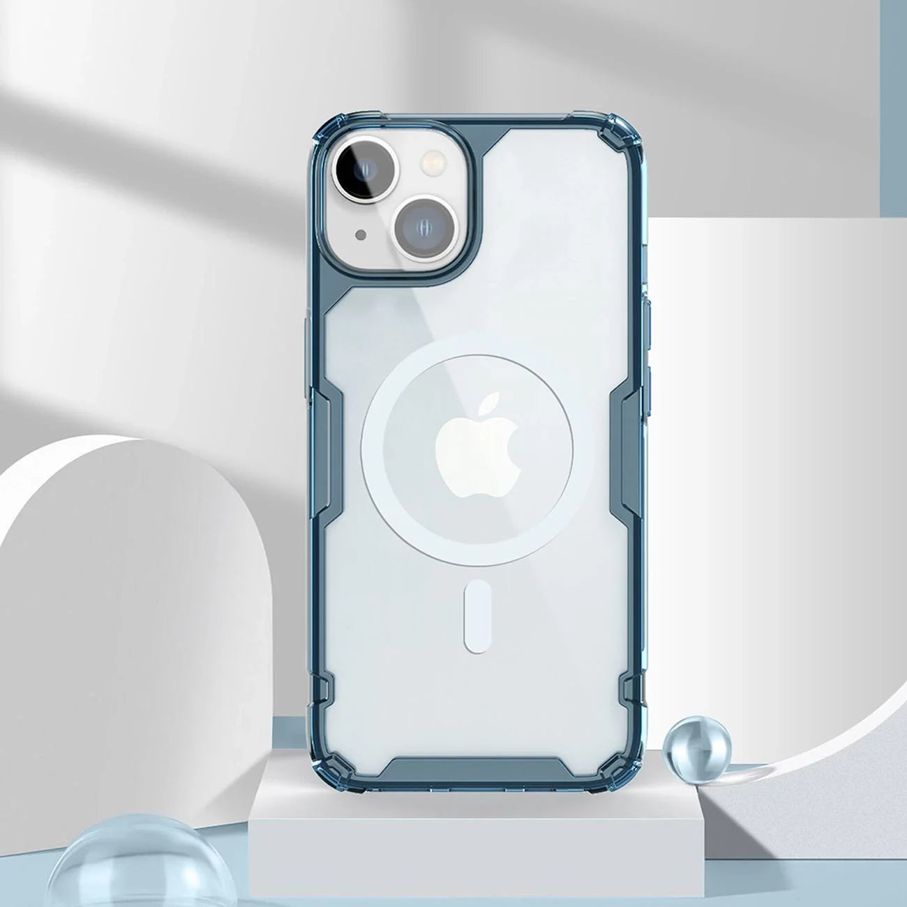 Capa Nillkin Nature Pro com MagSafe para iPhone 15 Transparente