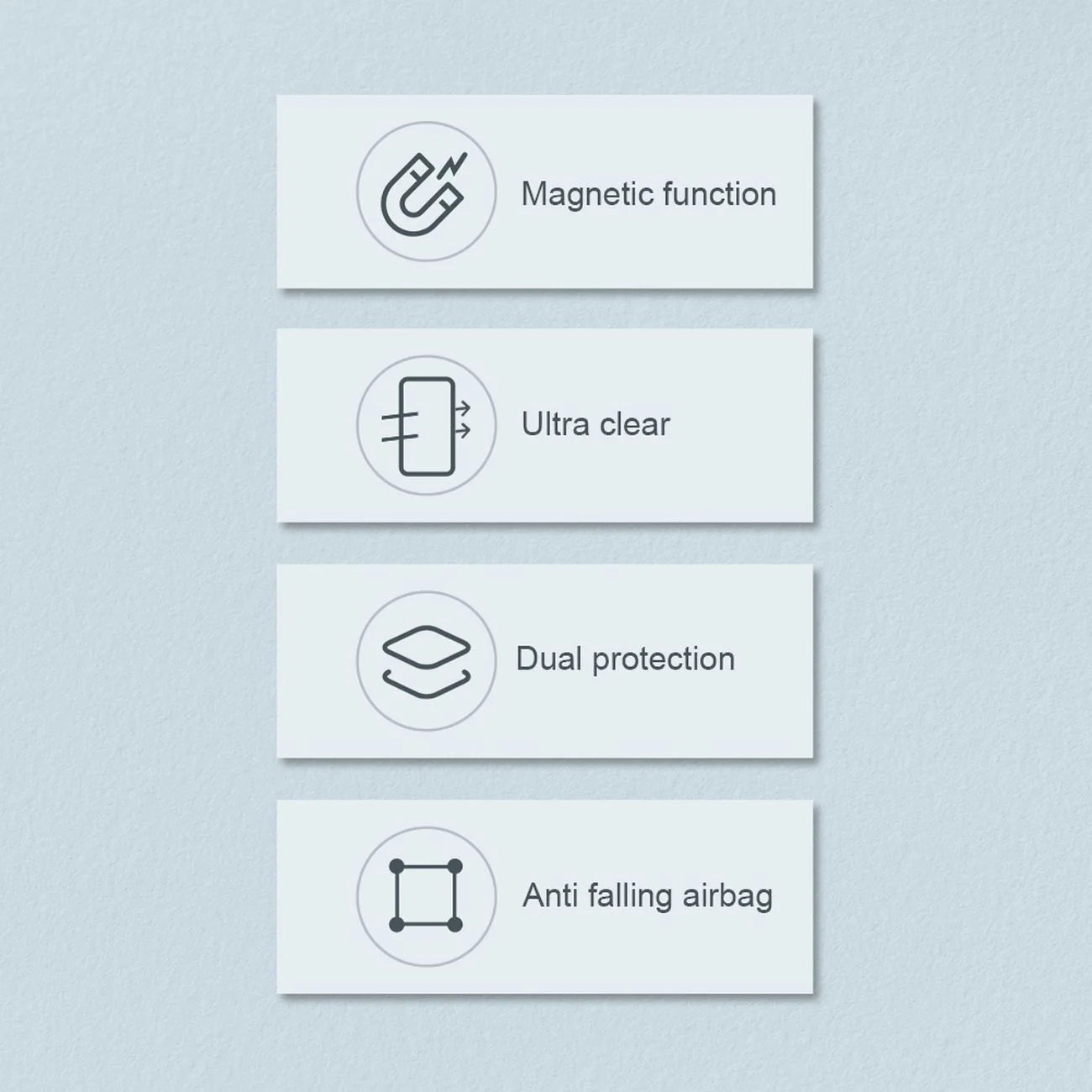 Capa Nillkin Nature Pro com MagSafe para iPhone 15 Transparente