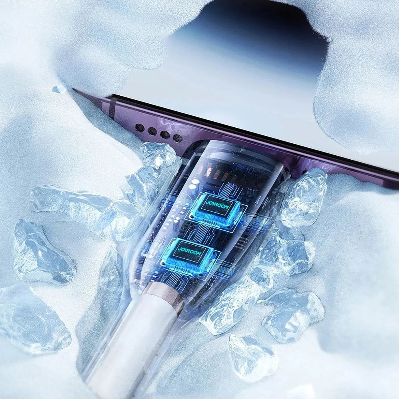 Cabo USB-C para Lightning Joyroom Flash-Charge Series SA26-CL3 30W 1m